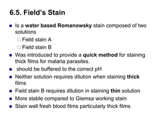 Homer Staining Hema -staining smears.ppt