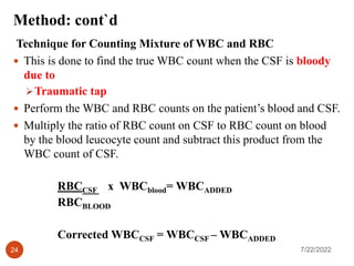 Hema I Chapter 14 CSF.ppt
