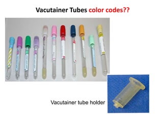 Ngt Tube Color Code Hema I Chapter 3_phlebotomy.ppt