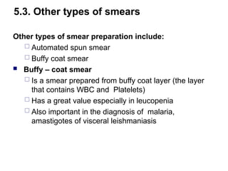 Smear Types Hema I Chapter 5_pheripheral blood smerae | PPT