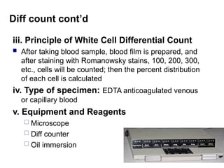 Diffcount Digit Hema I Chapter 8_Diff White blood cell_WBC | PPT