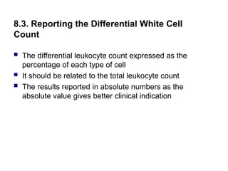 Hema I Chapter 8 Differential counting cell | PPT