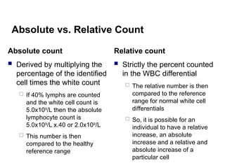 Hema I Chapter 8 Differential counting cell | PPT