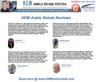 Hem ankle rehab reviews