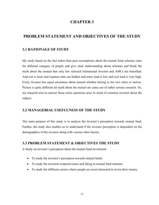 11
CHAPTER 3
PROBLEM STATEMENT AND OBJECTIVES OF THE STUDY
3.1 RATIONALE OF STUDY
My study based on the fact rather than p...