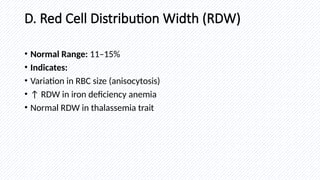 Comprehensive Guide to Hematocrit and Red Cell Indices in Clinical ...