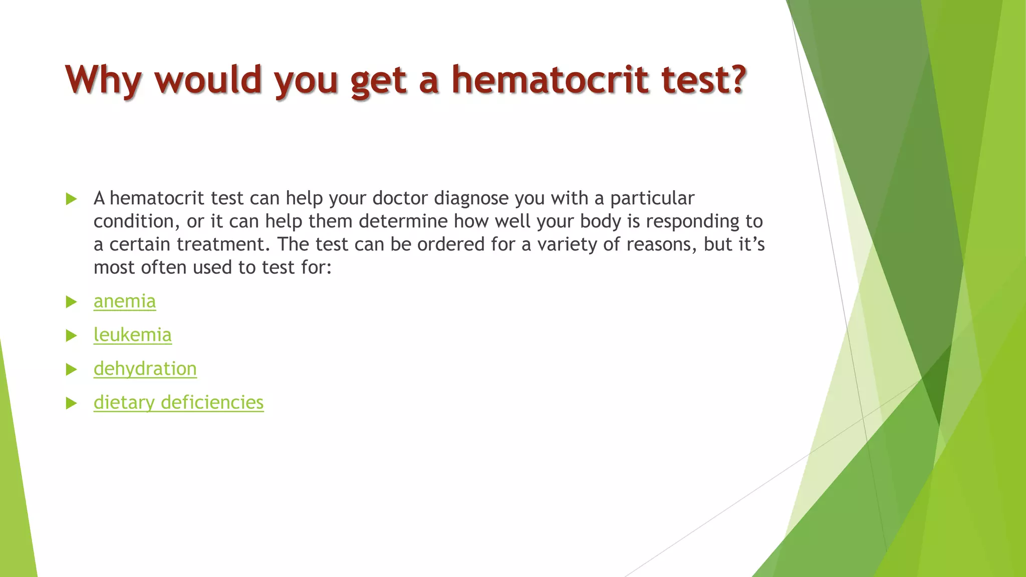 Hematocrit & rbc | PPT