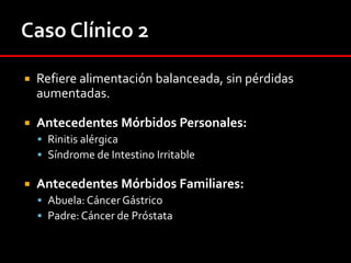 Antecedentes familiares de anemia 