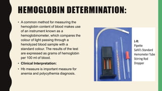 Hematological. exam | PPTX
