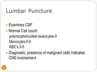 Hematology oncology-nurs 3340 fall 2017 | PPTX