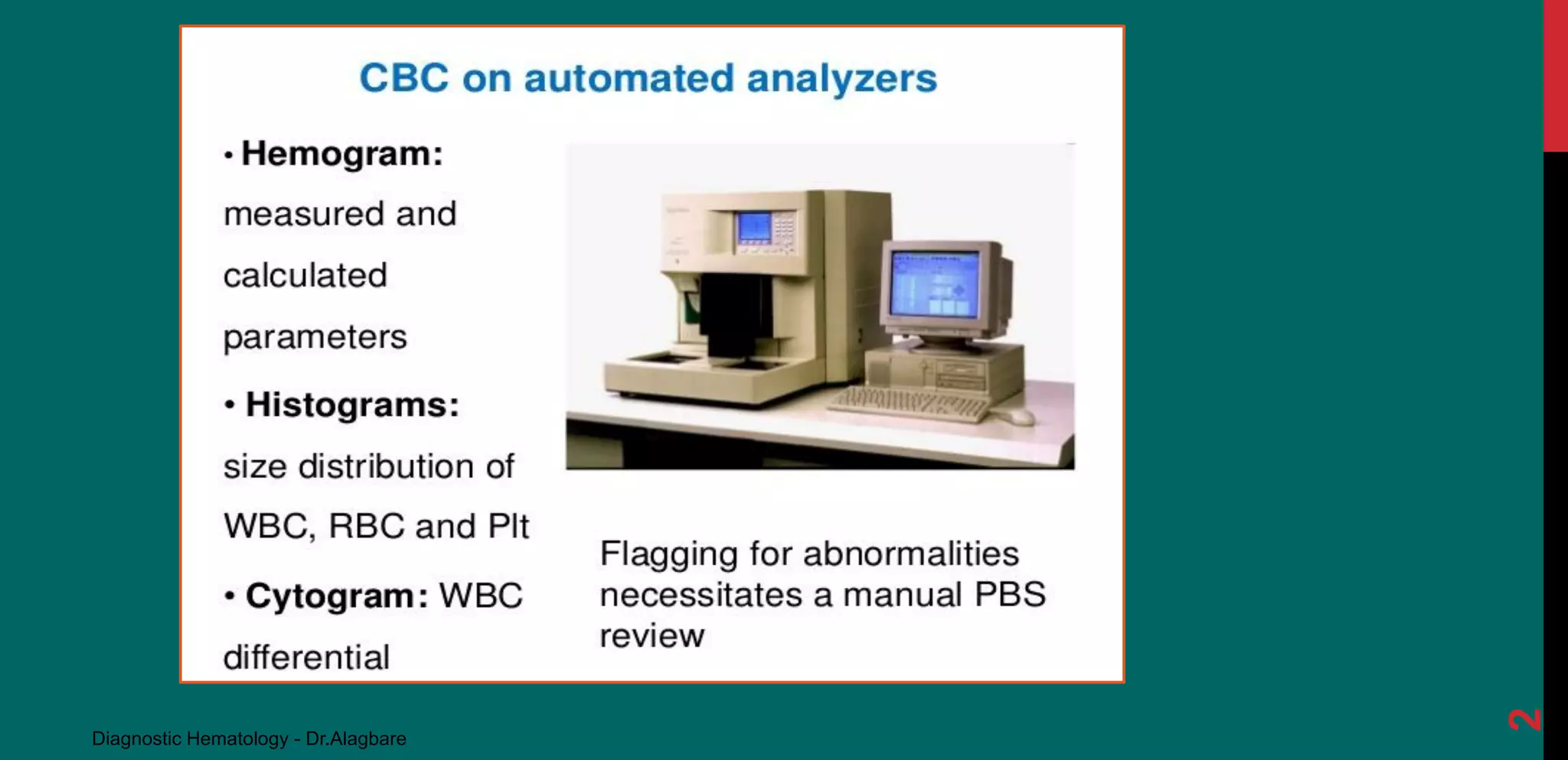 Hematology analyzer RBC-indices importance | PPT