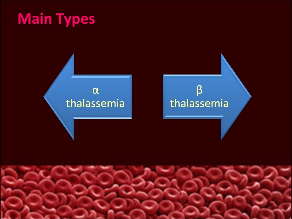 Difference Between Sickle Cell Anemia And Thalassemia Ppt