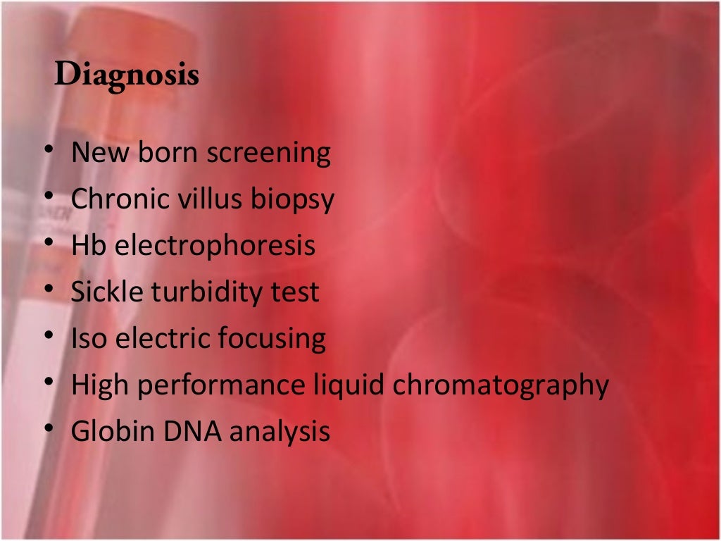 Difference Between Sickle Cell Anemia And Thalassemia Ppt