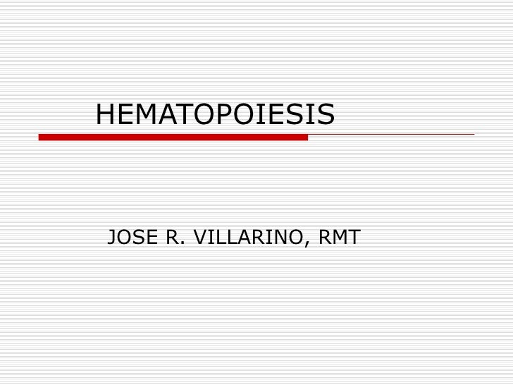 Hematopoiesis