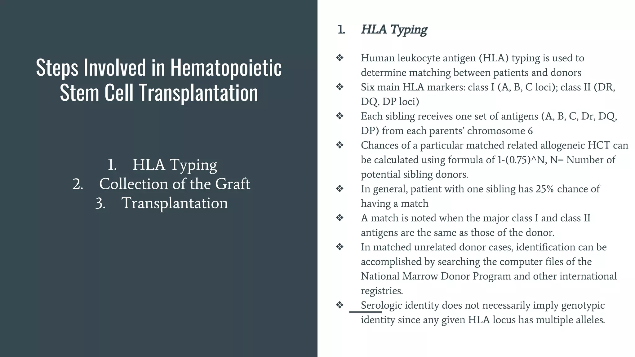 Hematopoietic Stem Cells Transplantation for Multiple Myeloma | PPT