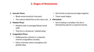 hematology.... Hemostasis and bleeding disorder | PPTX