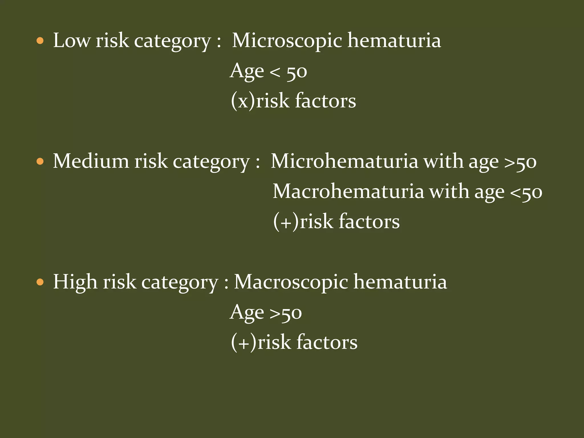 IMAGING IN HEMATURIA | PPTX