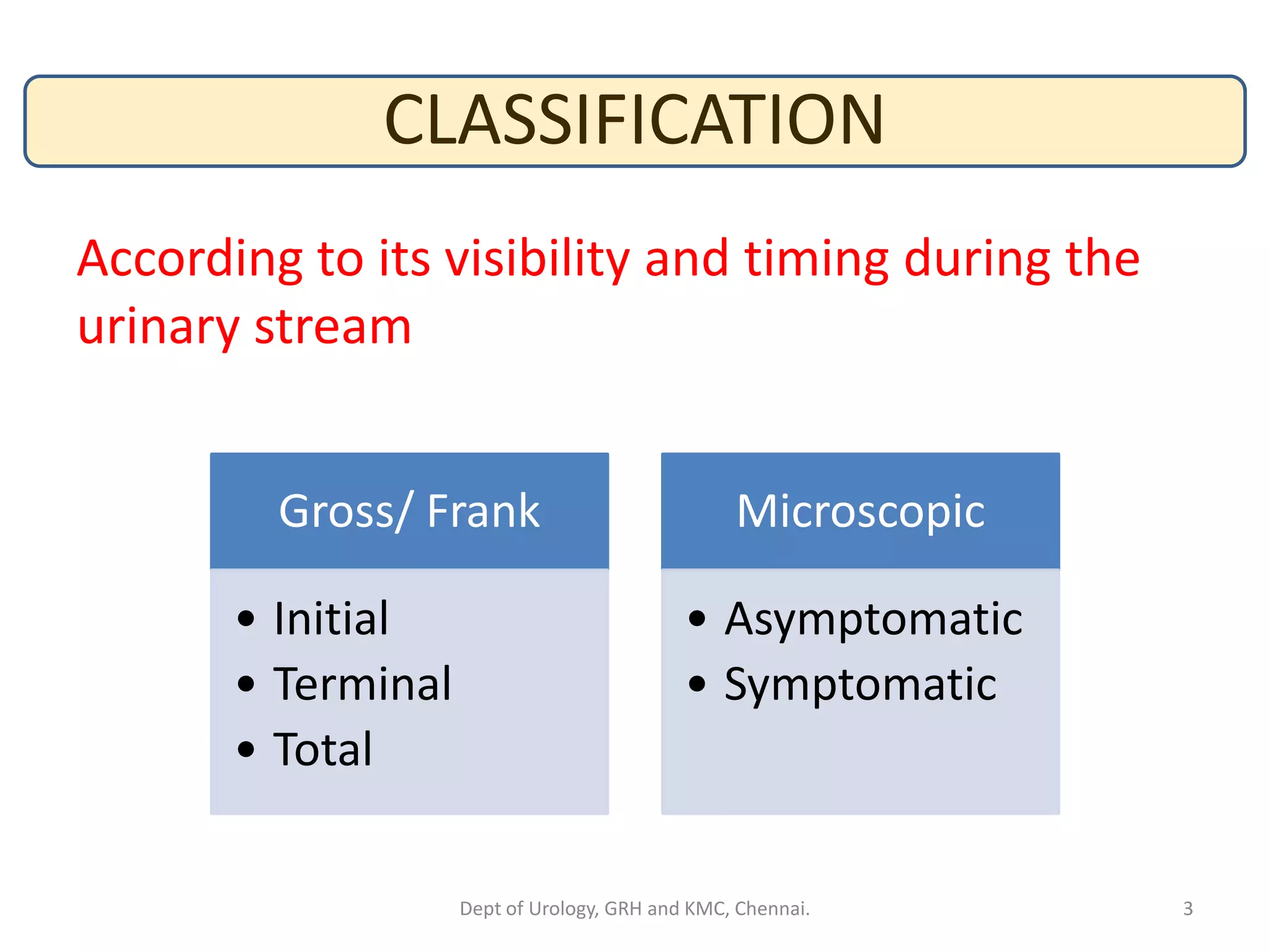 Hematuria - evaluation and management | PDF