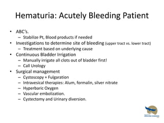 Hematuria-Med-yr-3-Lecture-2014-2015.pptx