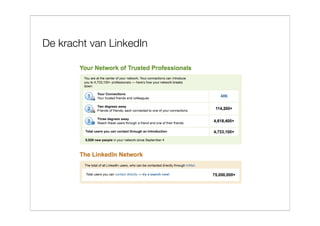De kracht van LinkedIn
 