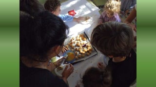 Hem fet panallets amb els amics i amigues