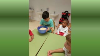 Hem fet panallets amb els amics i amigues