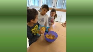 Hem fet panallets amb els amics i amigues