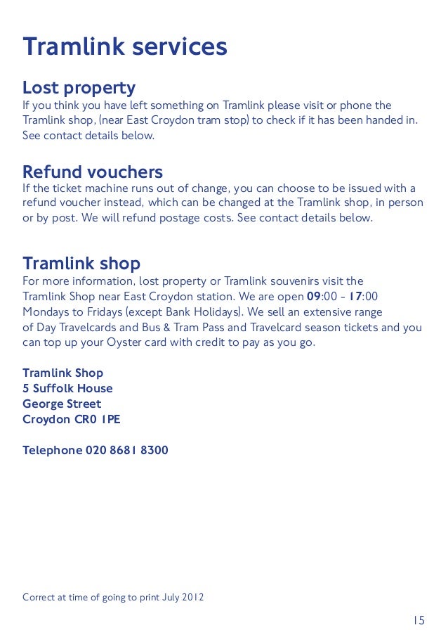 Lost Property East Croydon Lost Property East Croydon