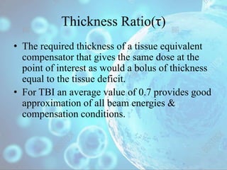 Hemibody and total body radiation | PPTX