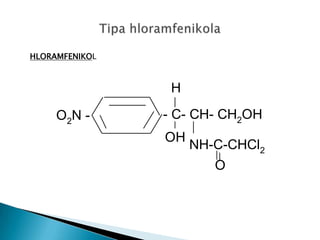 O Nh O2n Cl Hemija r4 alkaloidi_i_antibiotici_antibiotici | PPTX