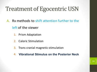 Vibrational Stimulus on the Posterior Neck
 