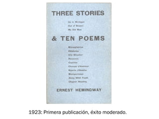 1923: Primera publicación, éxito moderado.
 