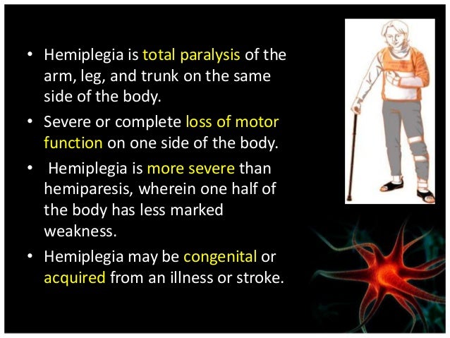 Hemiplegia (1) Hemiplegia (1)