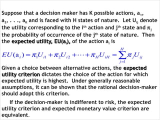 Statistical Decision Theory | PPT