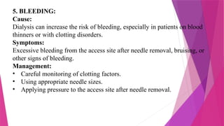 METHODS OF ENHANCED ELIMINATION: Hemodialysis is a crucial treatment ...