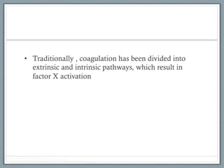 Comprehensive Overview of Hemostasis and Thrombosis Mechanisms and ...