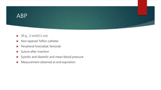 Hemodynamic monitoring | PPTX