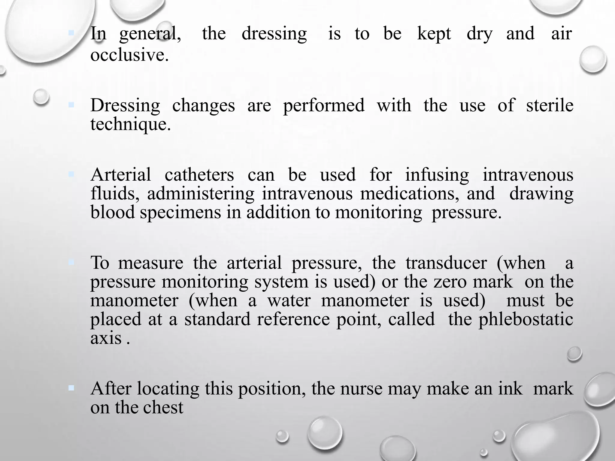 Hemodynamic monitoring