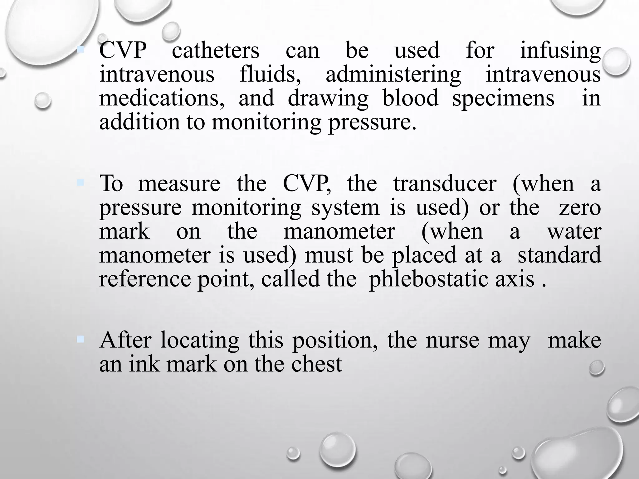 Hemodynamic monitoring