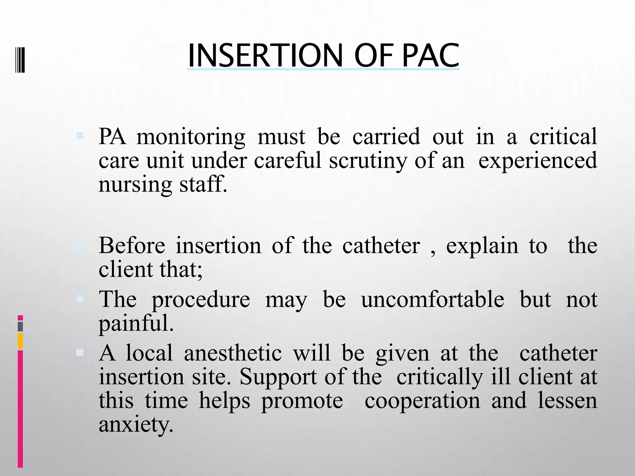 Hemodynamic monitoring