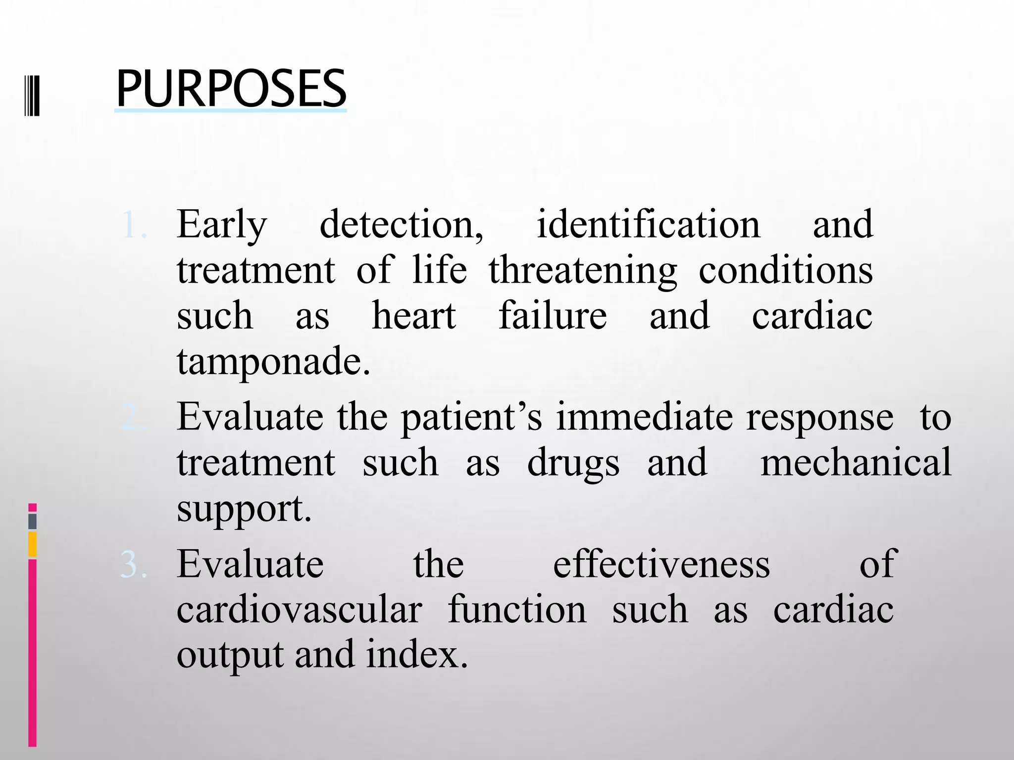 Hemodynamic monitoring
