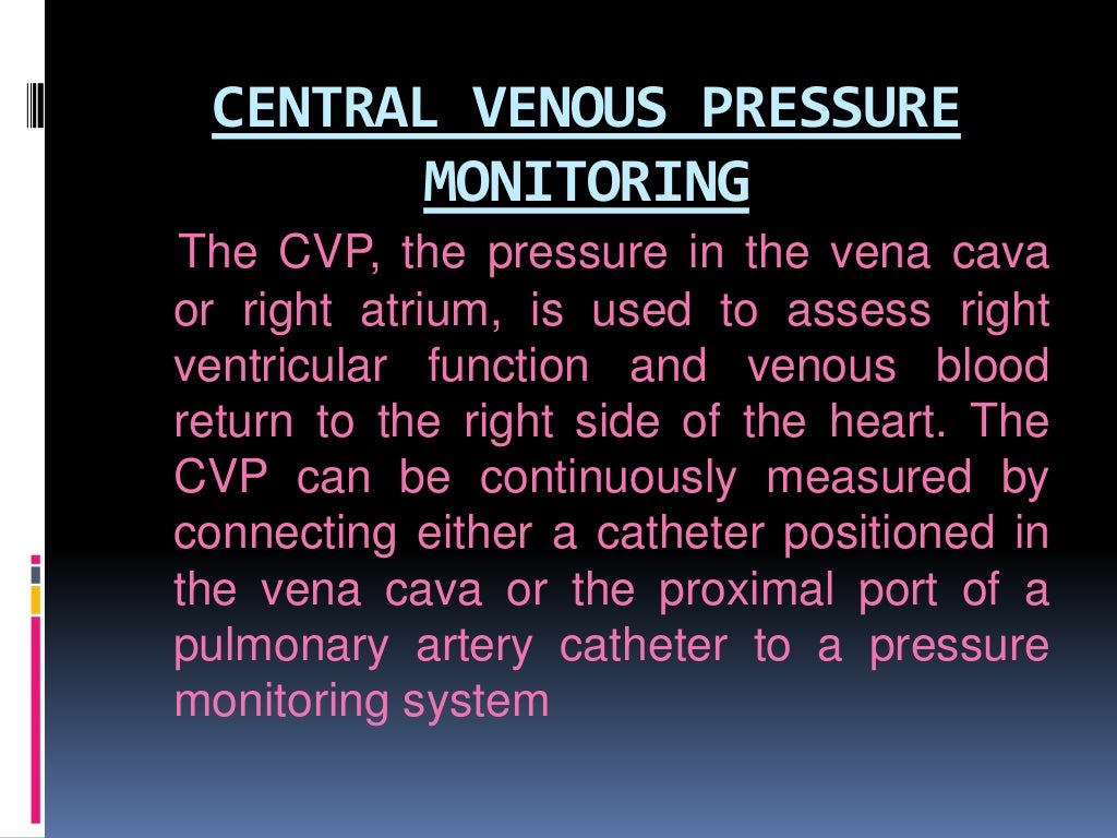 Hemodynamic monitoring ppt