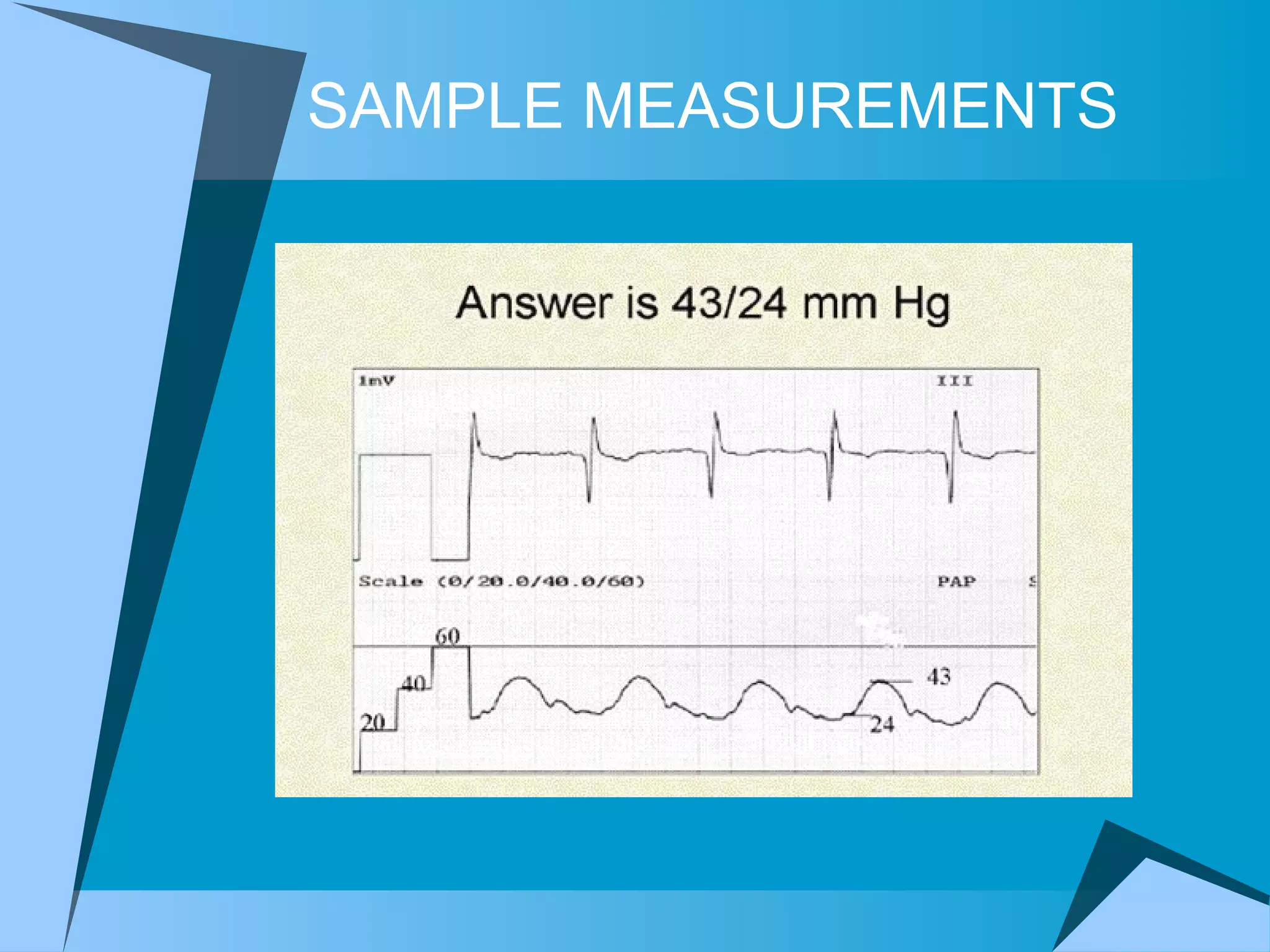 SAMPLE MEASUREMENTS 