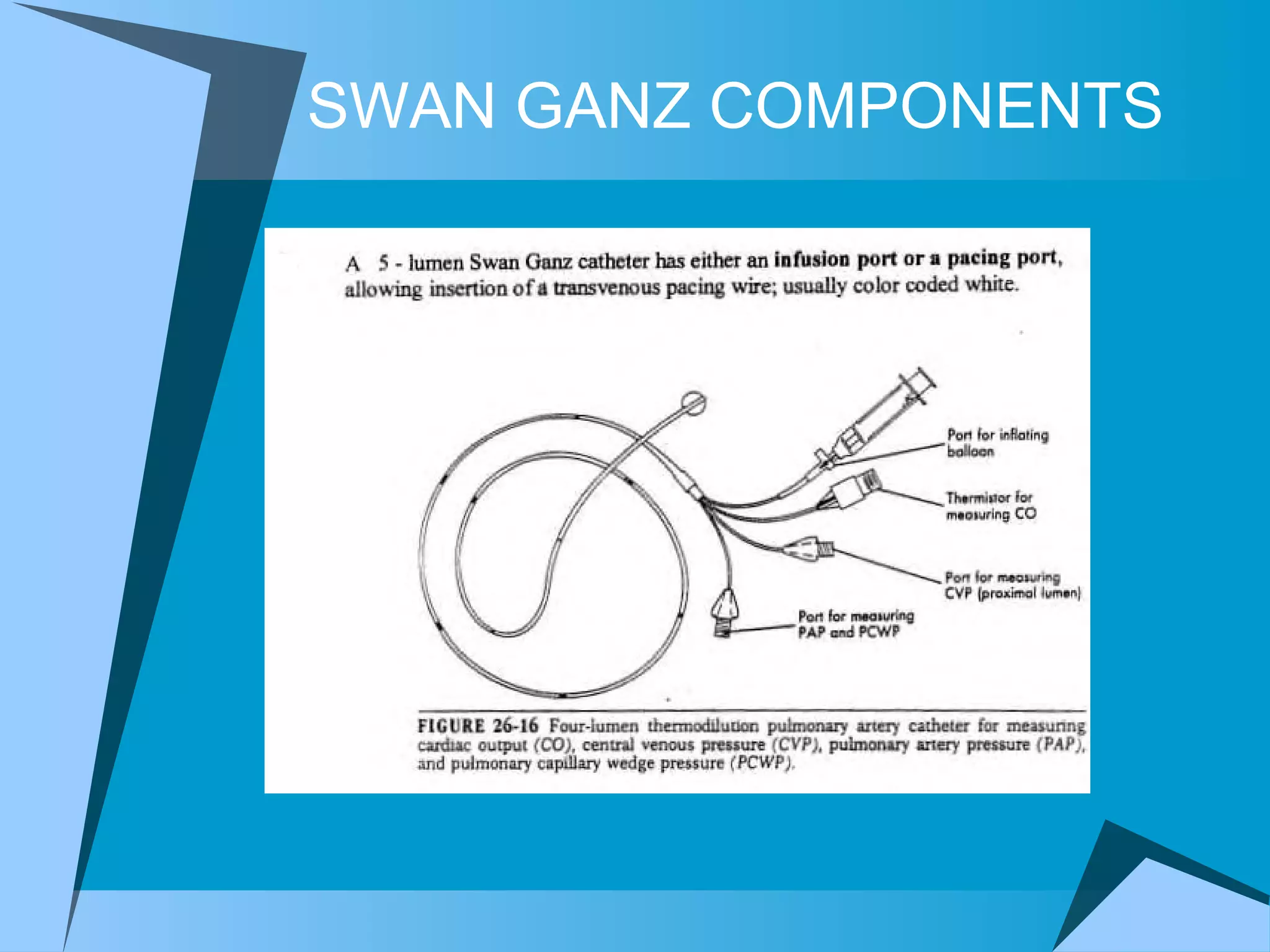 SWAN GANZ COMPONENTS 