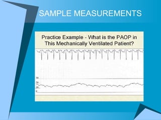 SAMPLE MEASUREMENTS 