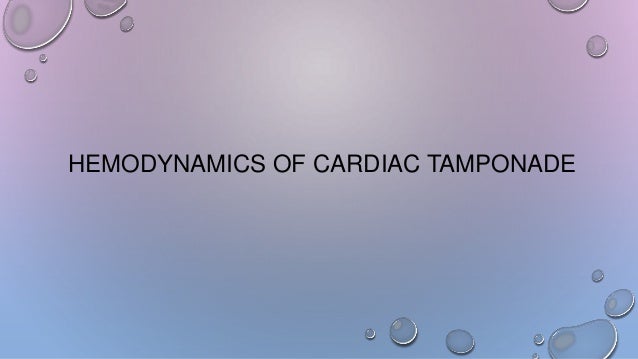 hemodynamics for dummies