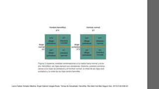 Lauro Fabián Amador-Medina, Ángel Gabriel Vargas-Ruiza. Temas de Actualidad, Hemofilia. Rev Med Inst Mex Seguro Soc. 2013;51(6):638-43
 