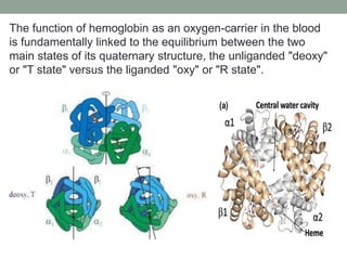 Chemistry and function of Hemoglobin | PPTX