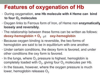 Chemistry and function of Hemoglobin | PPTX