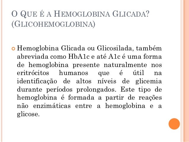 Hemoglobina glicada: o que é? para quê serve? quando não usar? – PZGI